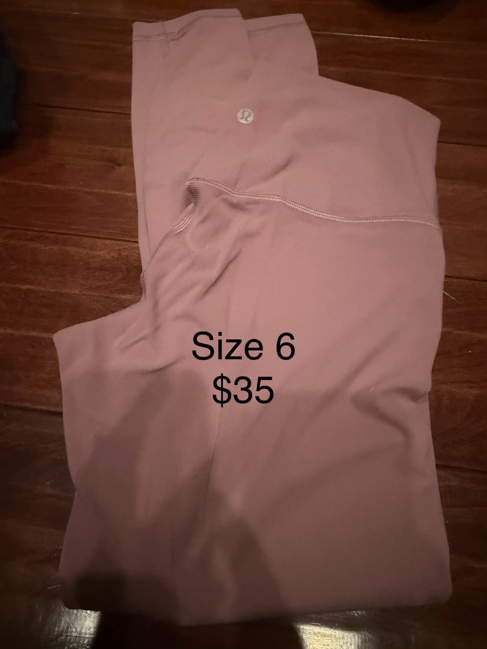 lululemon athletica Mauve Pink Leggings